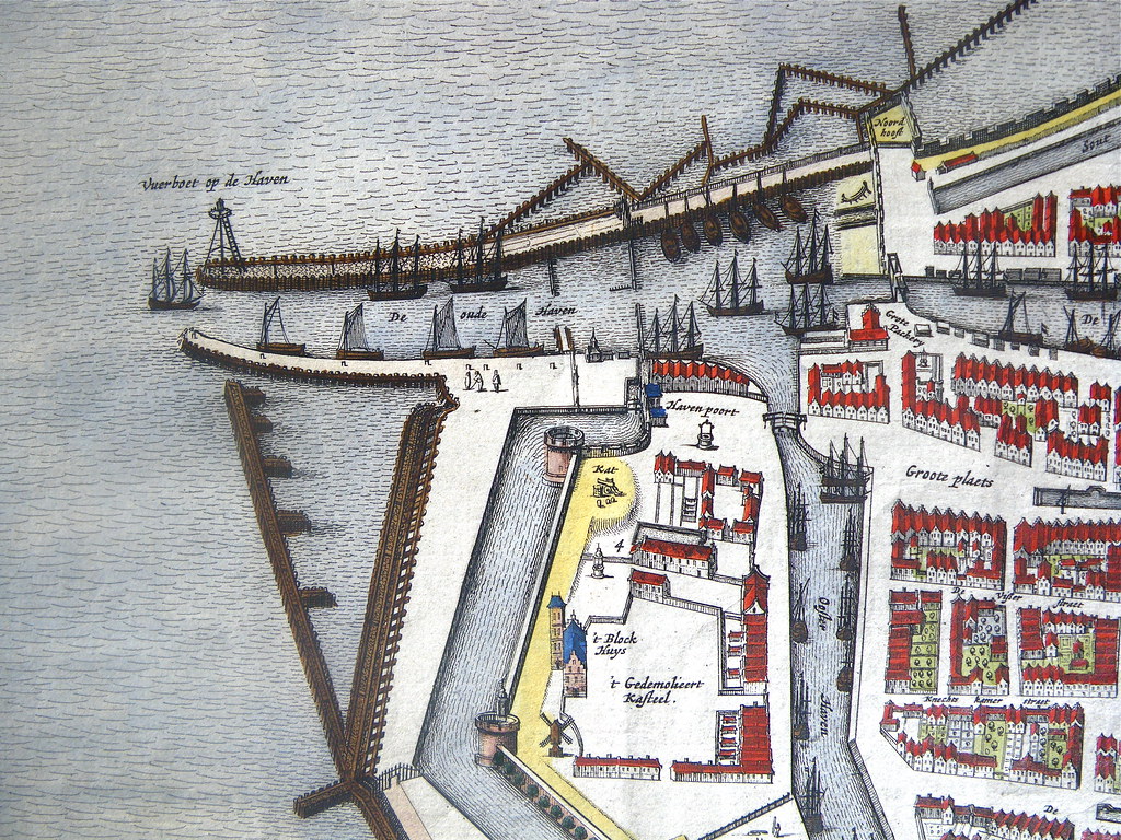 Map of Harlingen, The Netherlands Map [detail] from the fa… Flickr