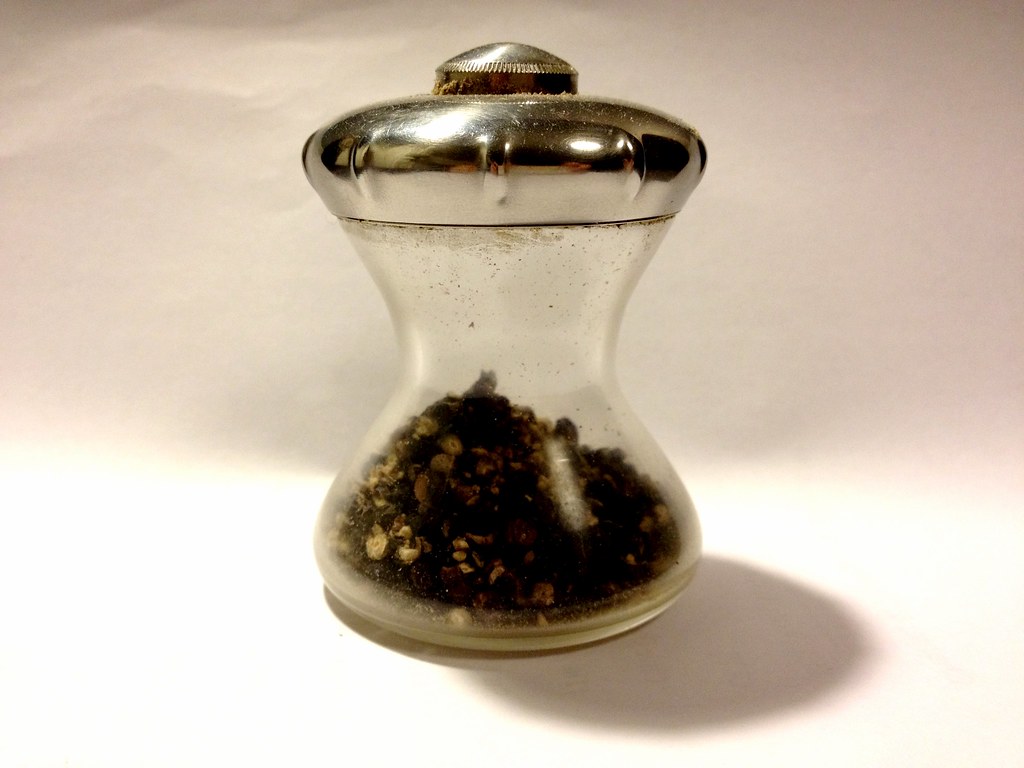 Black Pepper A quick shot of the pepper mill containing bl… Flickr