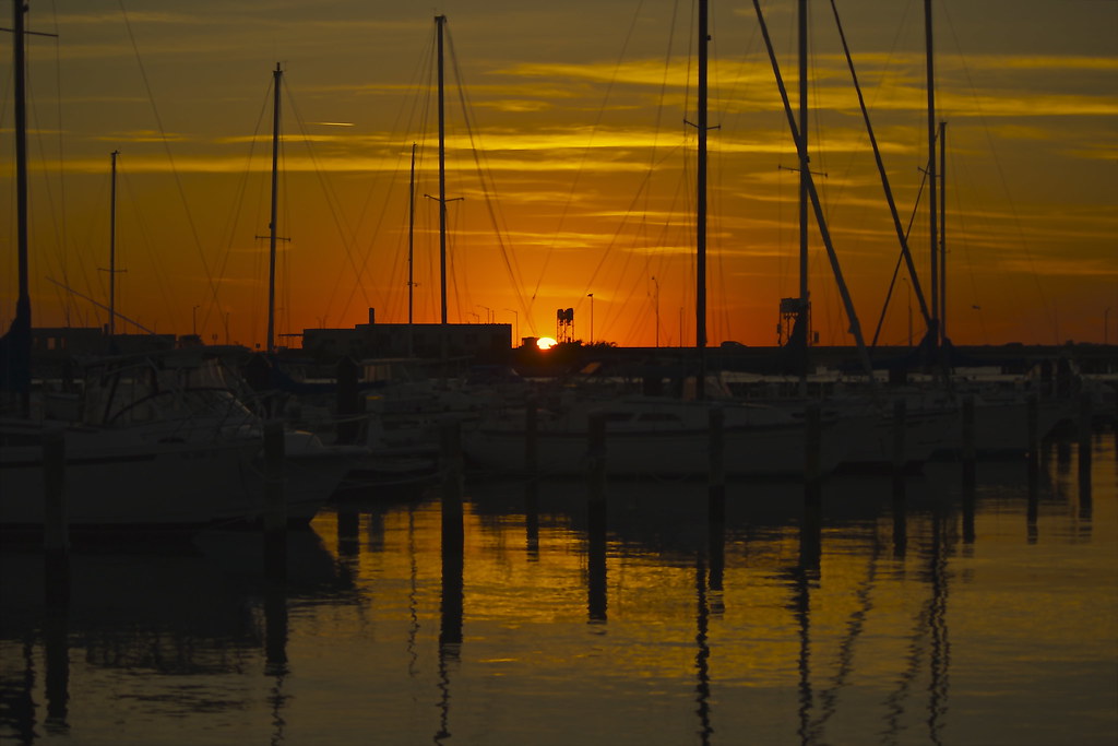 IMG_1515 Sunset at the Old Point Comfort Marina Courtney VanSciver Flickr