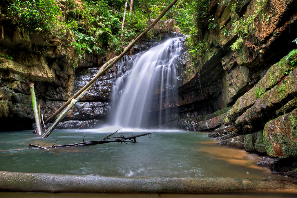 Air Terjun Batu Kawah Batu Kawah Waterfall. Second