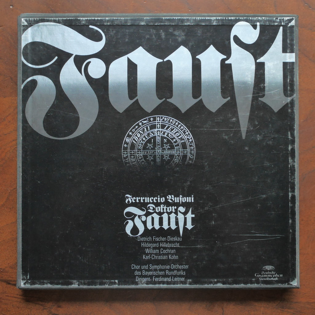 F.Busoni Dr.Faust Dietrich FischerDieskau, Hildegard … Flickr