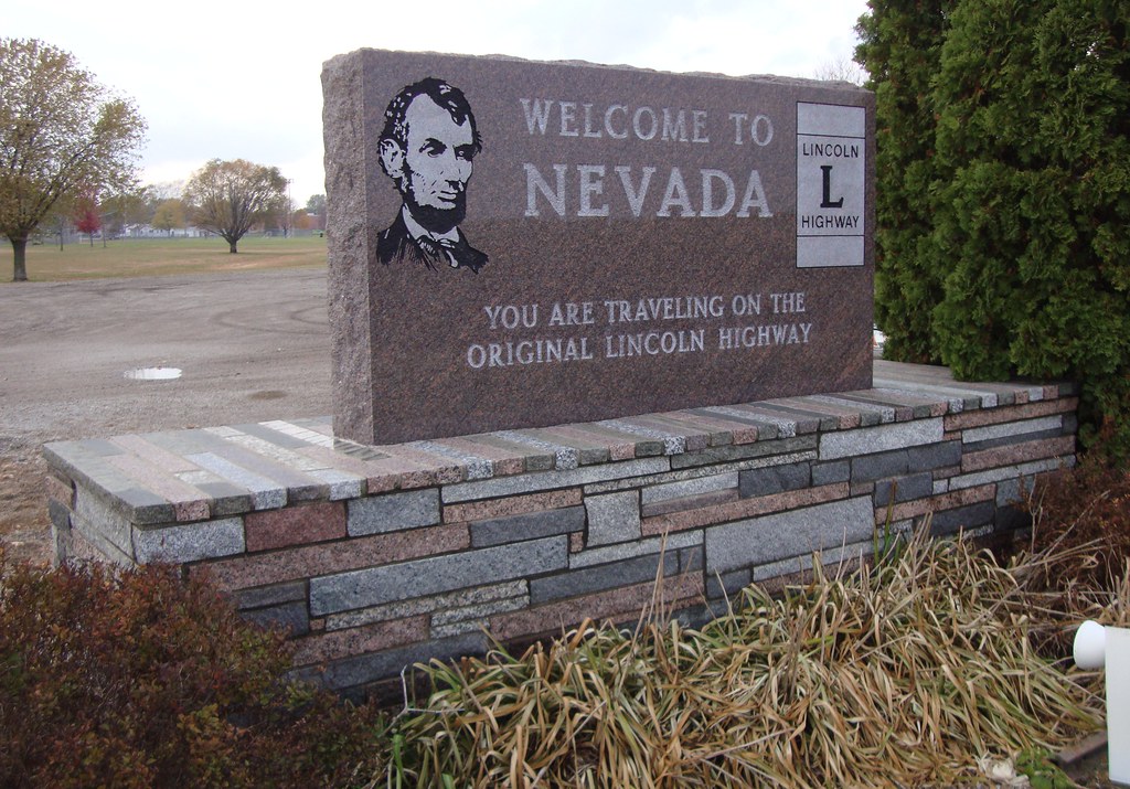 to Nevada Sign (Nevada, Iowa) Nevada is located in… Flickr