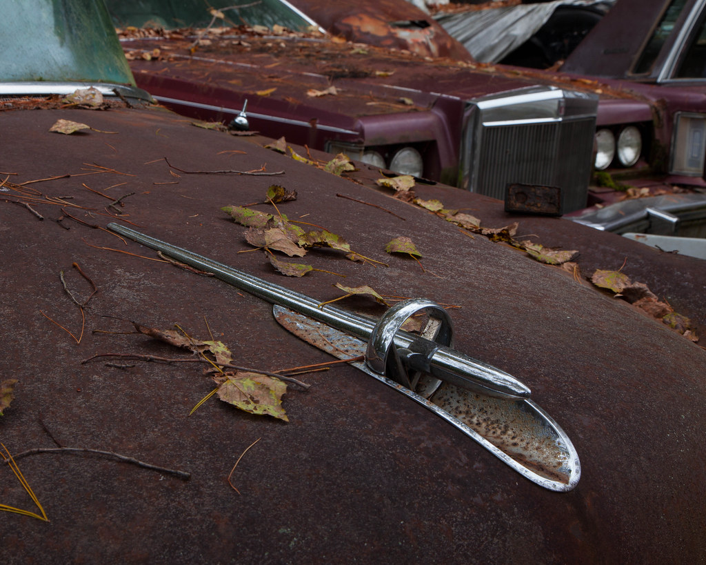 Bruce's car yard Dave Martin Flickr