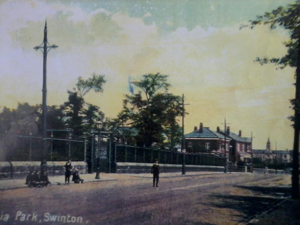 Manchester Road at Victoria Park, Swinton Historical Swinton