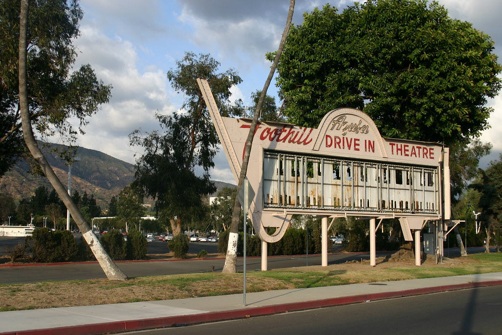 Azusa Foothill Drivein Theatre, Rialto, California Flickr