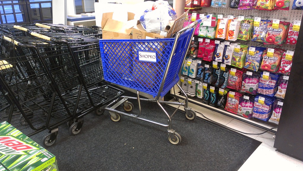 Shopko Hometown (Formerly Pamida) Forest City, Iowa Shopping Carts