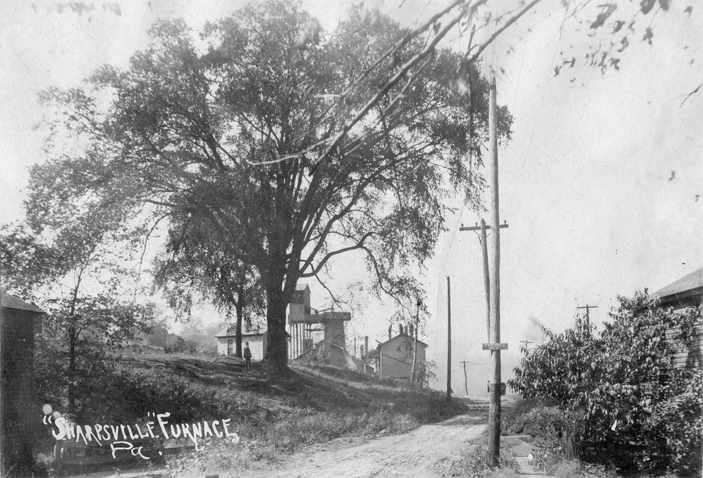 Sharpsville Furnace c. 191520 Sharpsville, PA Cjruminski Flickr