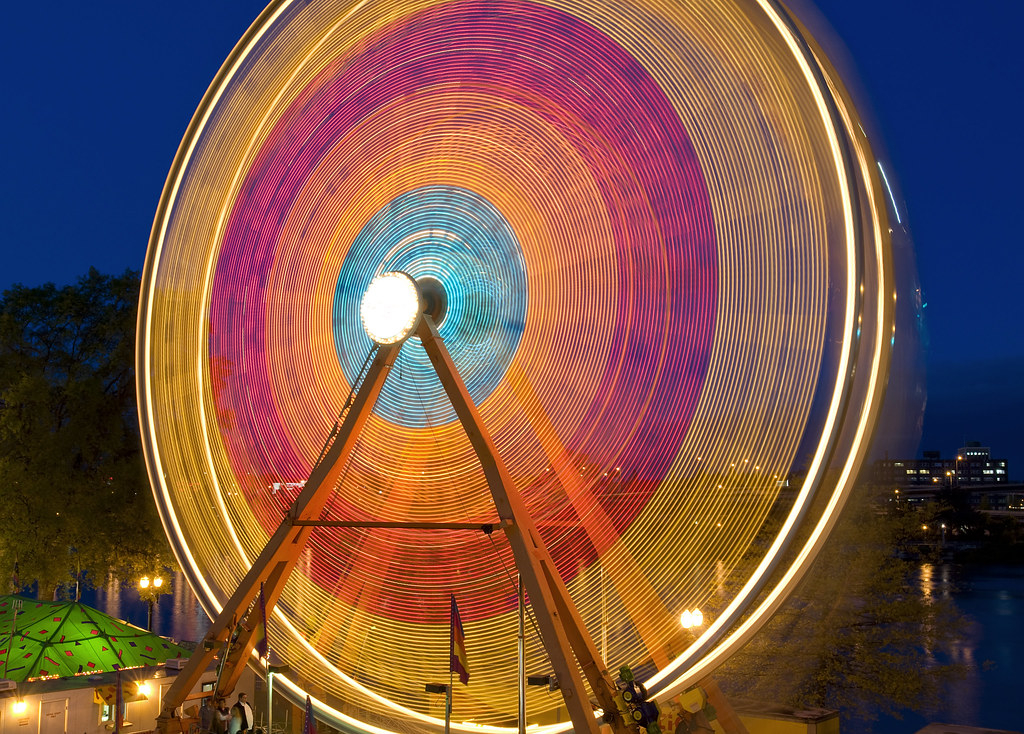 Spinning Wheel Portland, Oregon Curtis Gregory Perry Flickr