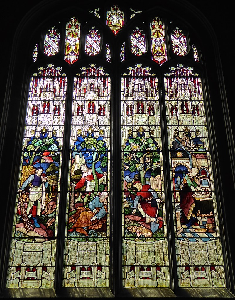 Newbury, St Nicholas Church Stained Glass Parish Church … Flickr