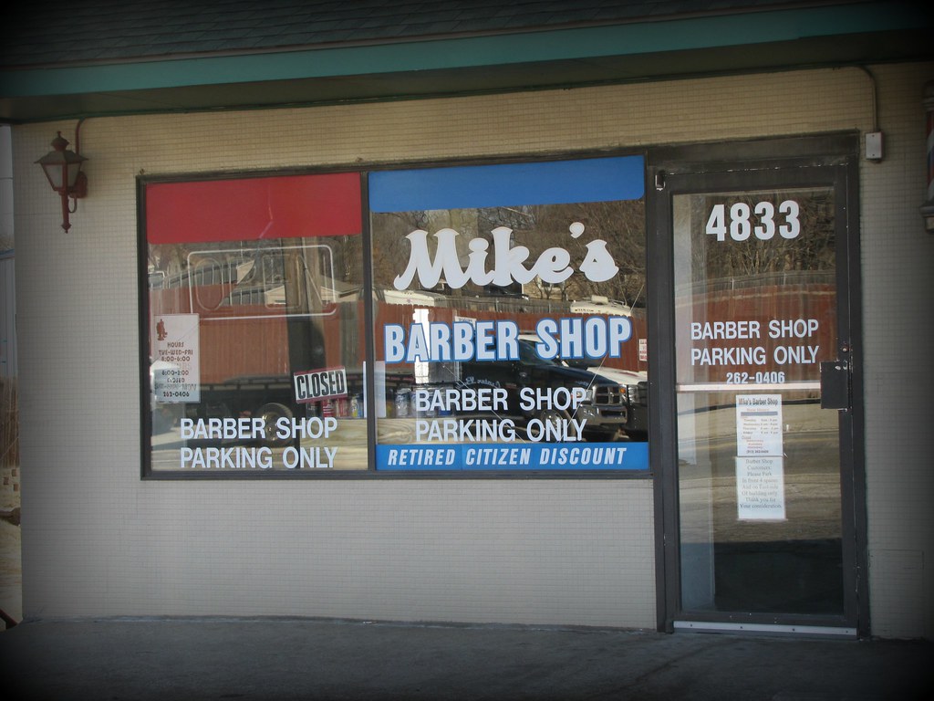 Mike's Barber Shop Merriam, Kansas. jimsawthat Flickr