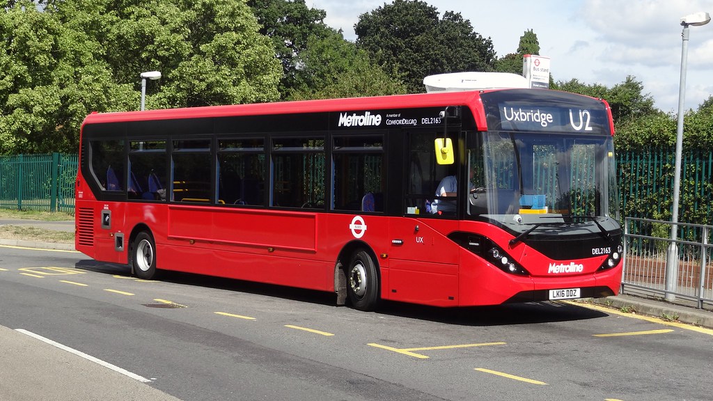 U2 to Uxbridge Station DEL2163 LK16DDZ on TFL London Bus… Flickr