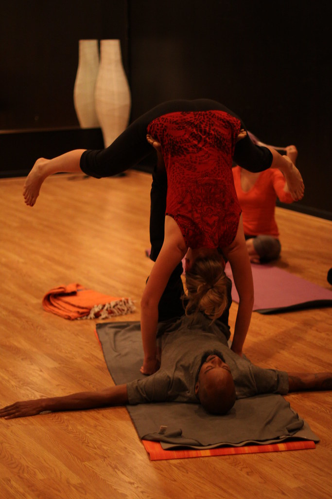 Acro Yoga 10/11/12 Project Yoga Richmond practicing some A… Flickr