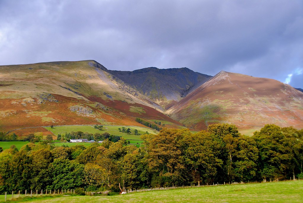 Northern Fells behind the A66 Penrith to Keswick Road Flickr