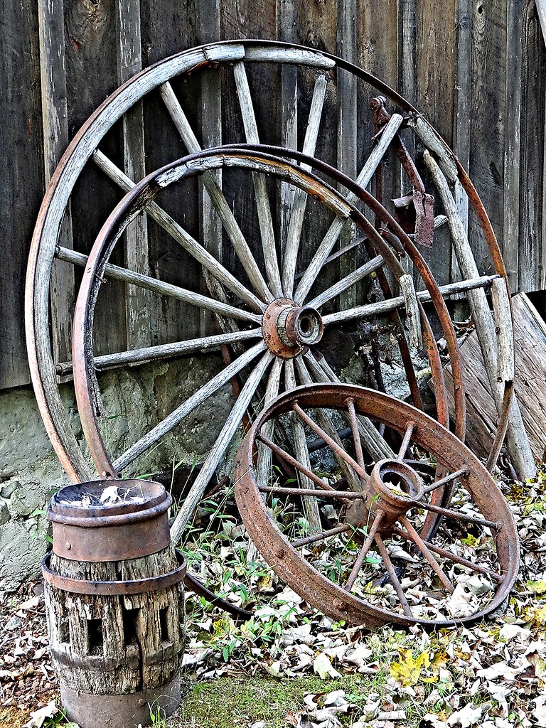Wagon WheelsMillbrook Village, New Jersey Part of the D… Flickr