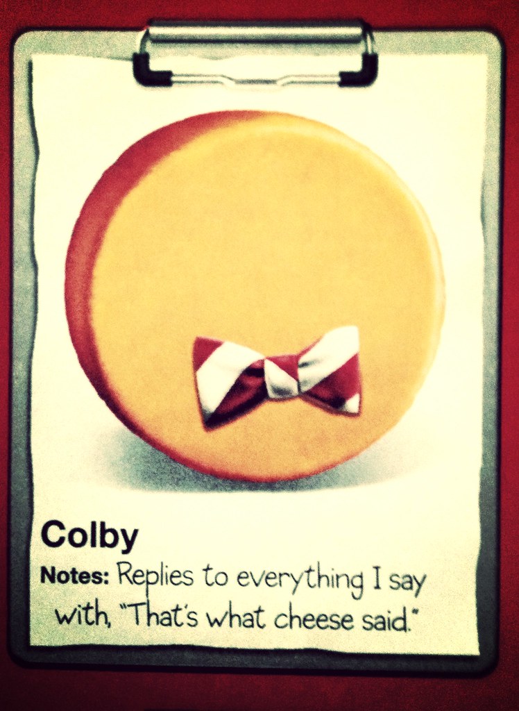 Colby cheese, being cheesy. 8 of 365 things that make me … Flickr