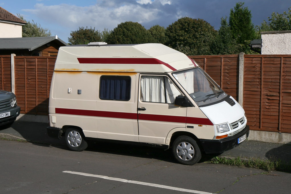 1990 Renault Trafic Camper Van | Davocano | Flickr