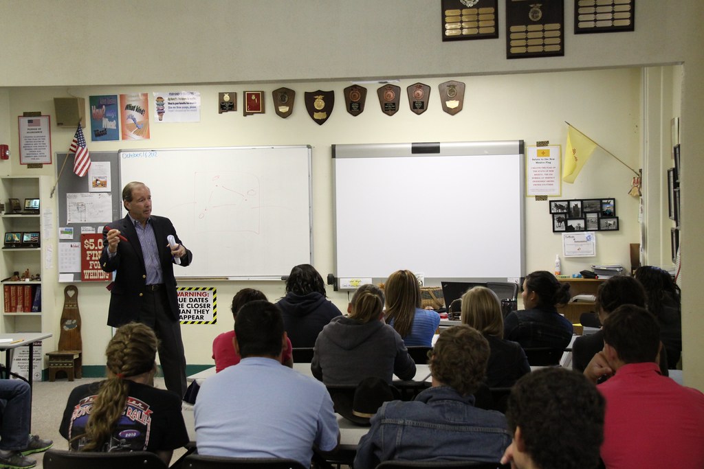 Tom Visits Mosquero High School U.S. Senator Udall (DNM) … Flickr
