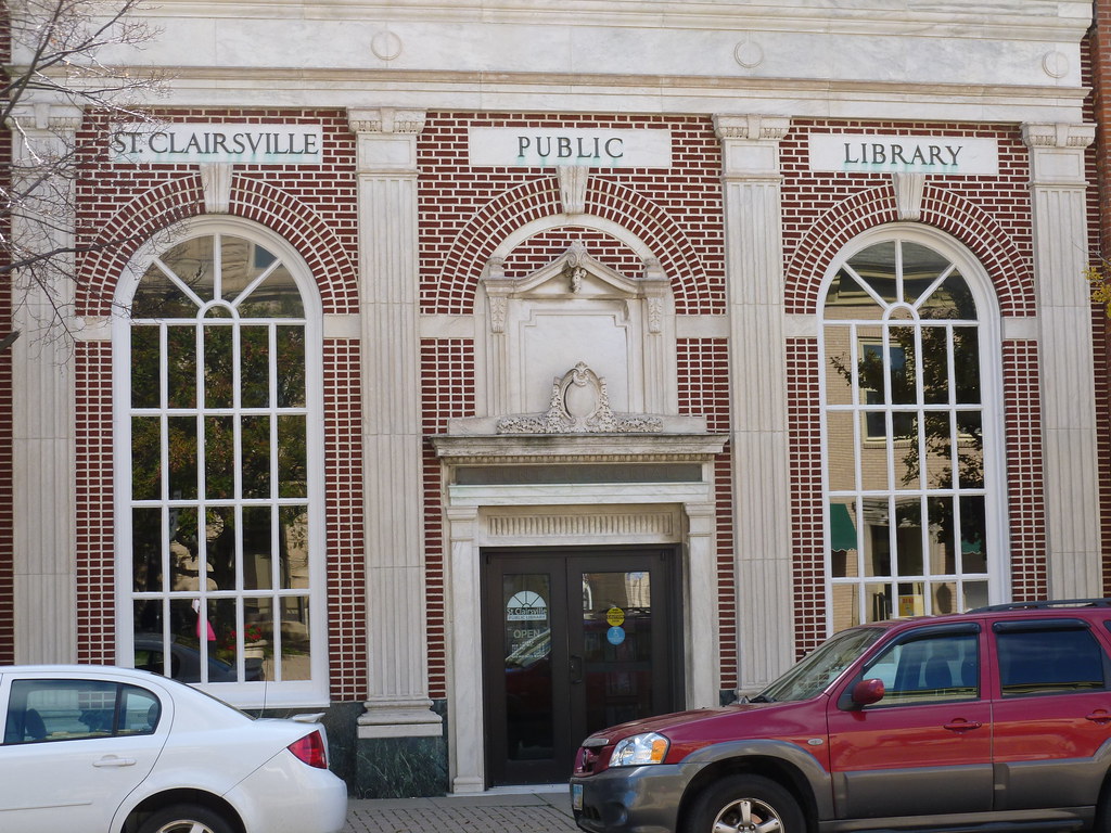 St. Clairsville Public Library Library Exterior 2 stclibrary Flickr