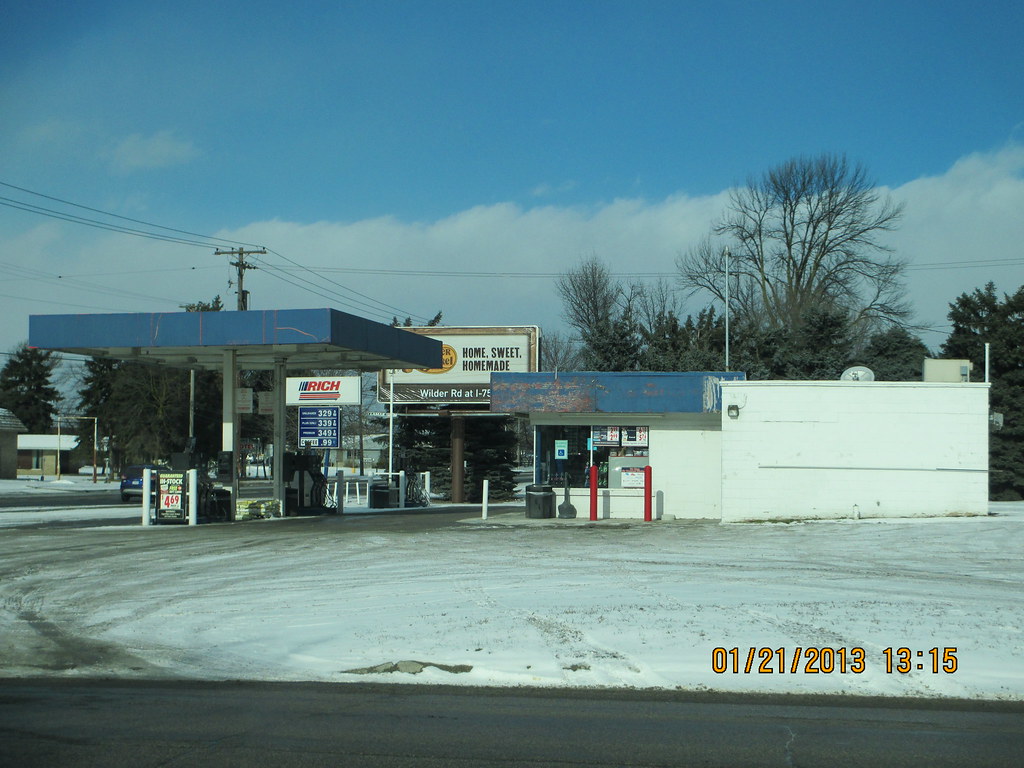Rich Gas Station On Euclid in Bay CIty, MI bob r Flickr