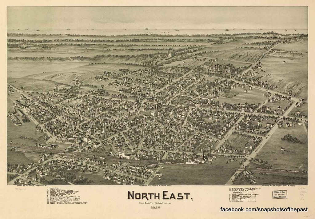 PA North East 1896 .jpg Snapshots of The Past