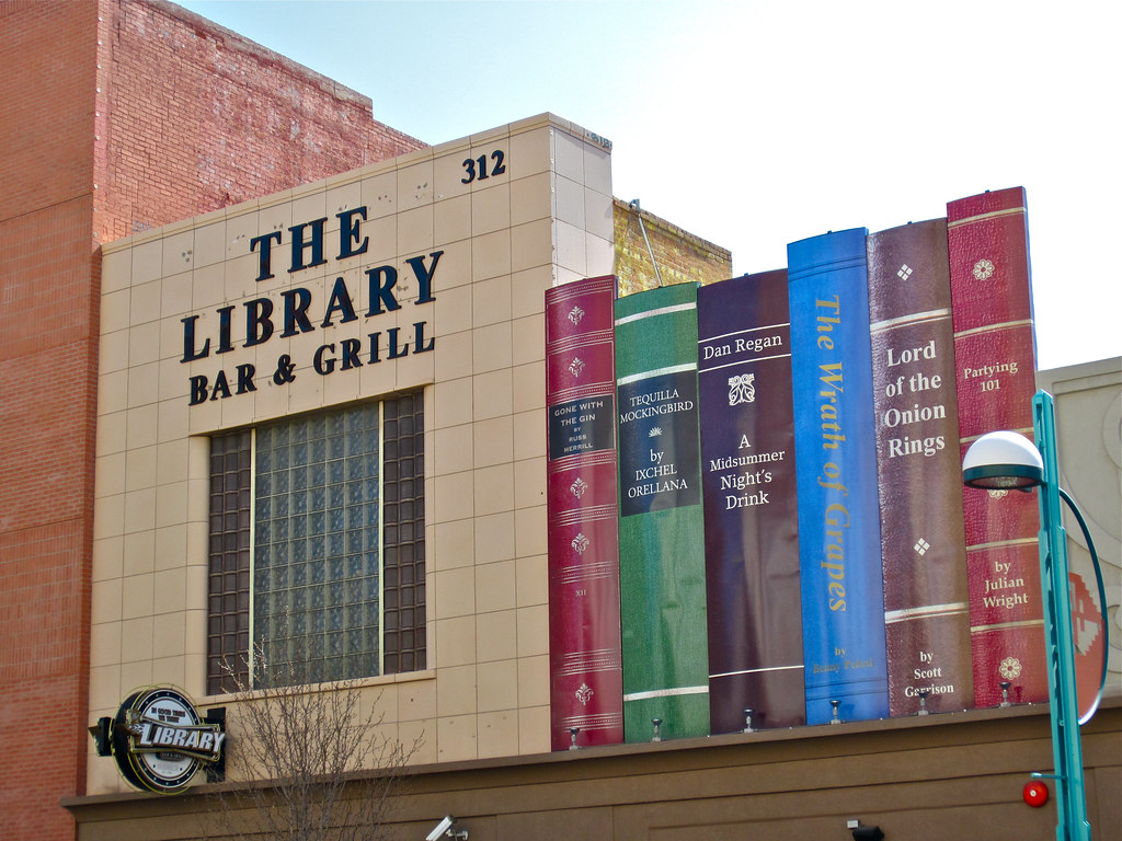 The Library Bar and Grill, Albuquerque, NM The Library Bar… Flickr