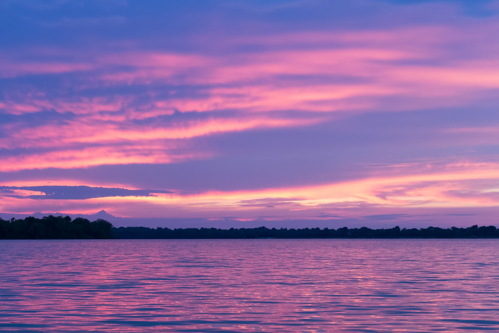 02 Sunset Horseshoe Lake 5 Aug 16 Mike Matney Flickr