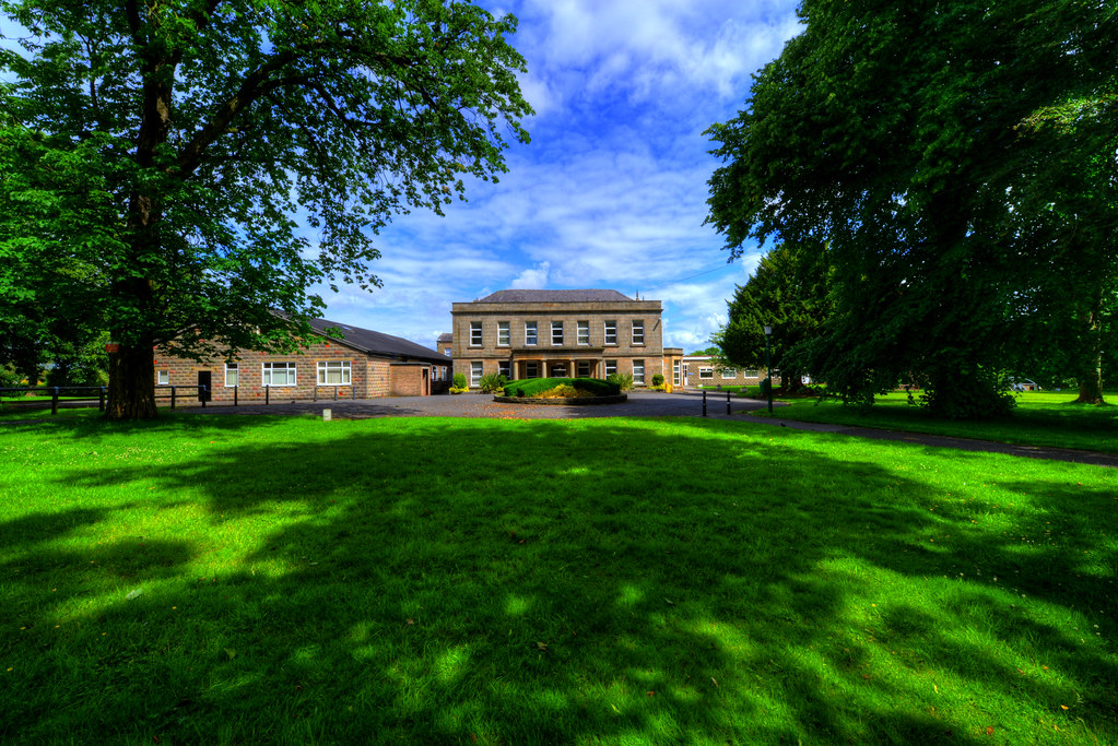 LISIEUX HALL, WHITTLELEWOODS, CHORLEY, LANCASHIRE, ENGLAND. a photo