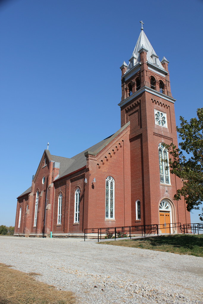 St. Benedict's Catholic Church rural Bendena, KS Flickr