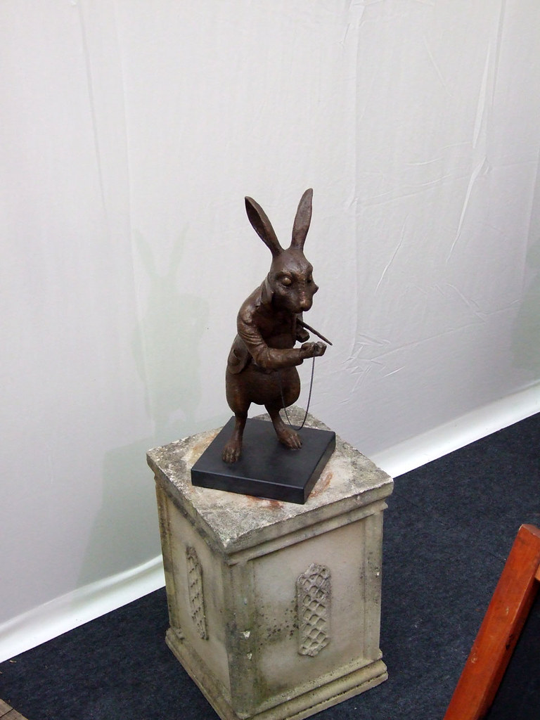 DSCF5503 White Rabbit. At the Cheltenham Literature Festiv… Flickr