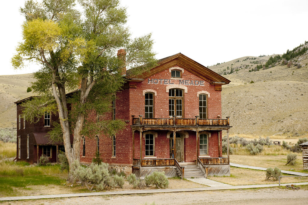 Hotel Meade, Bannack State Park Photo credit Donnie Sexto… Flickr