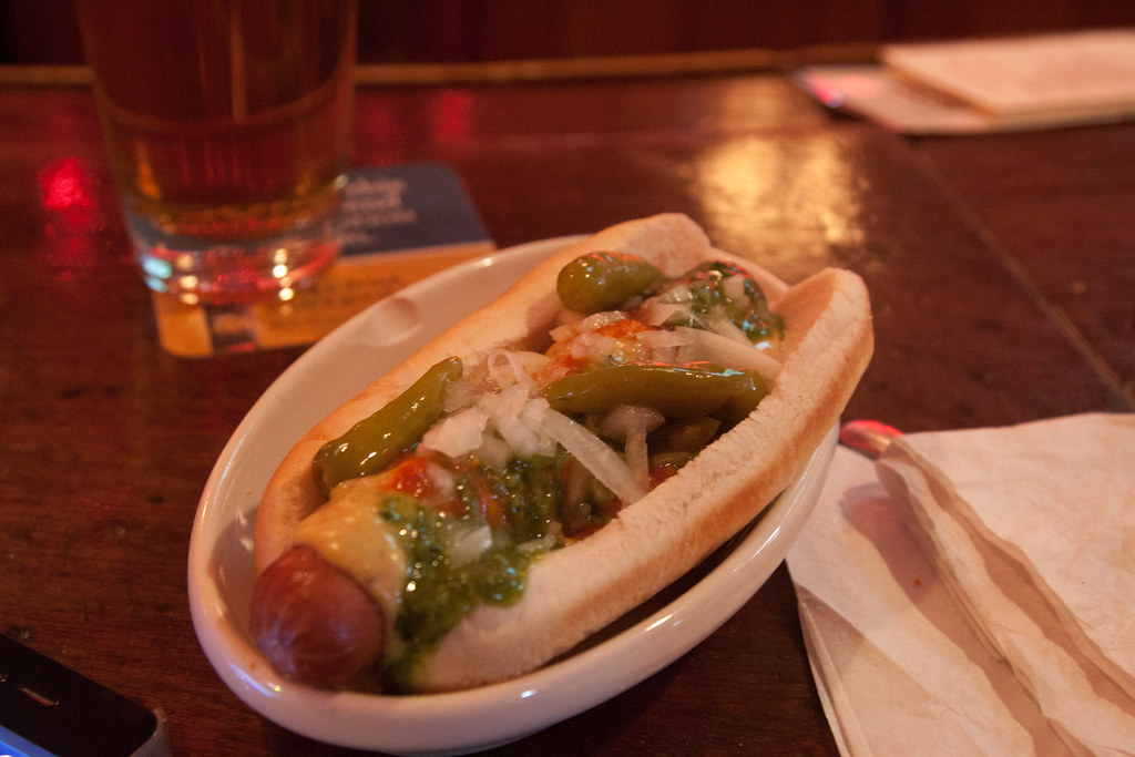 Rich's Hot Dog 2 Black truffle honey butter, sriracha, ch… Flickr