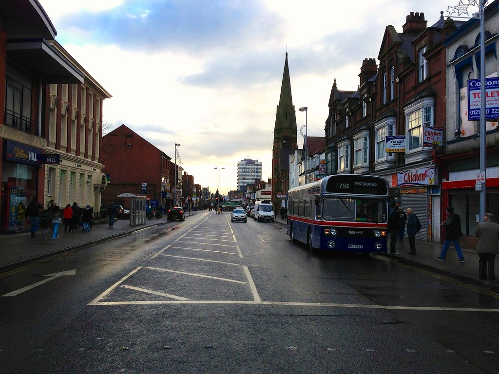 1956 West Bromwich Seen standing on West Bromwich High str… Flickr