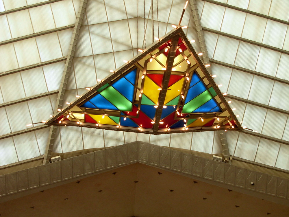 Stained Glass Light at the Frank Lloyd Wright Designed Bet… Flickr