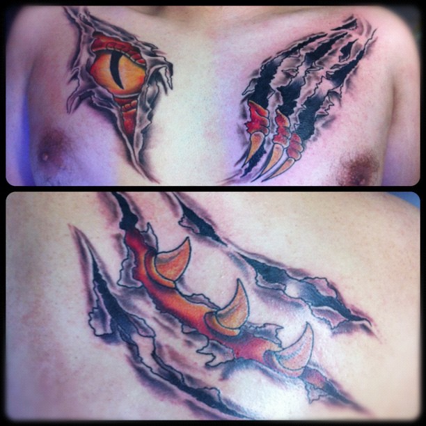 Tattoo Dragon... #Design #Diseño #Dragon #Dragoneye #Claw … | Flickr