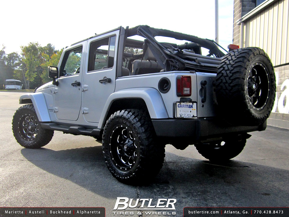 Jeep Wrangler with 18in Fuel Boost Offroad Wheels a photo on Flickriver