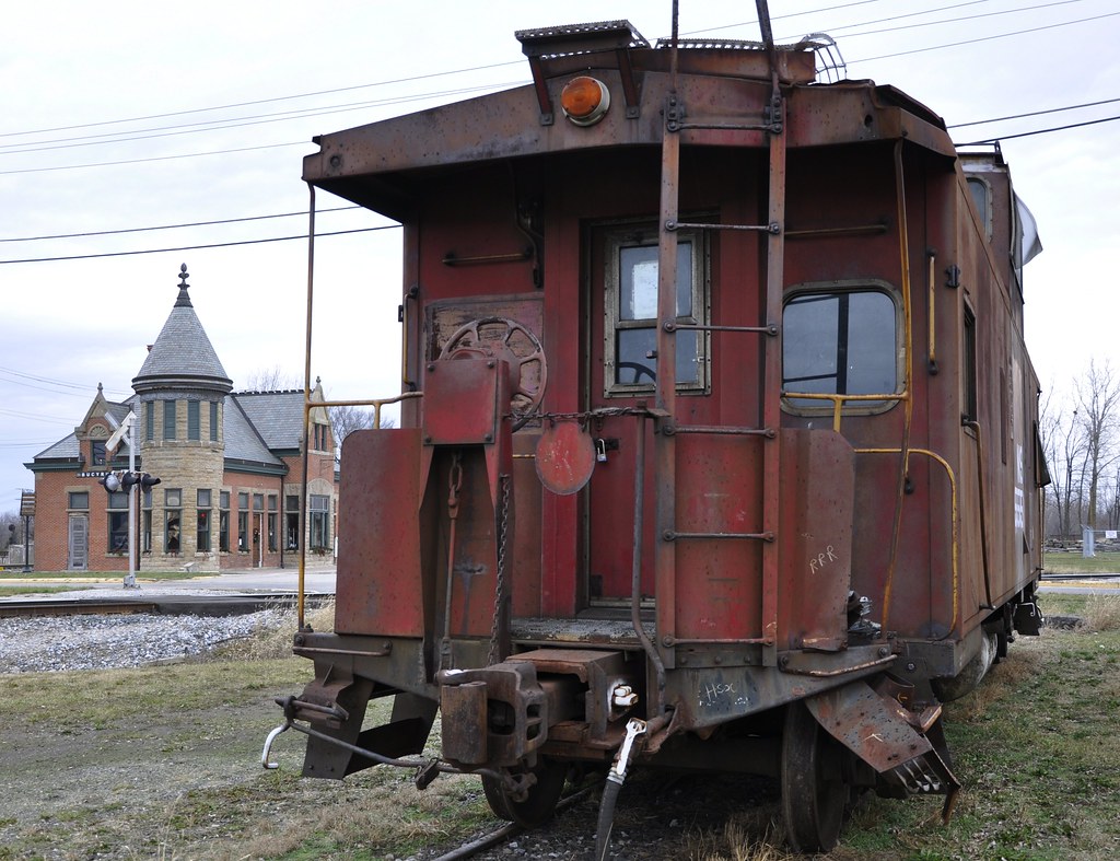 Bucyrus, Ohio The Bucyrus Station Association has a caboos… Flickr