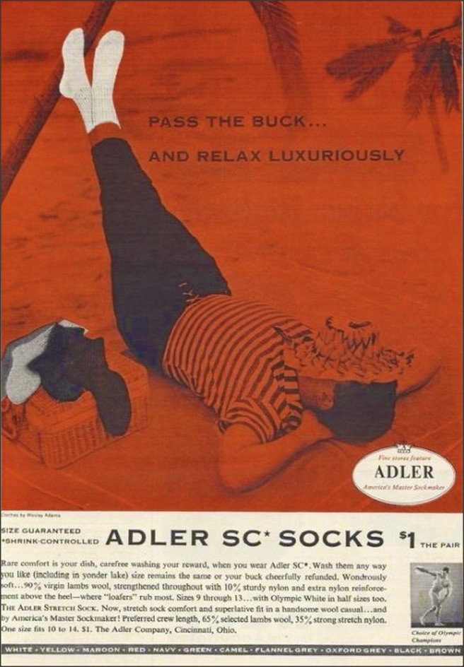 Adler SC Socks 1957 1950sUnlimited Flickr