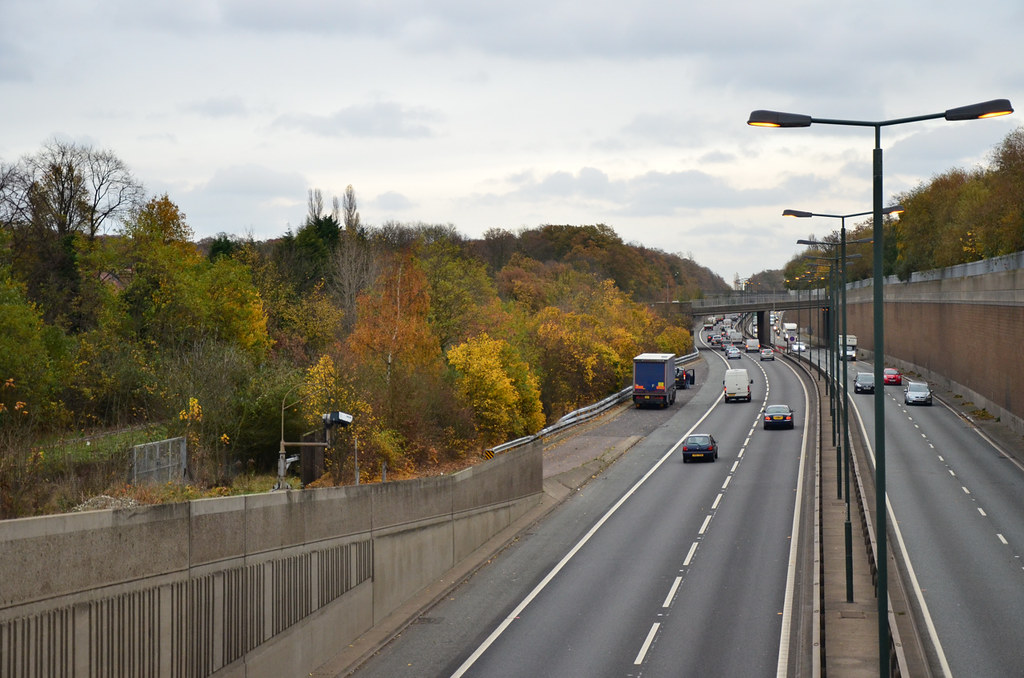 Rochester Way Relief Road Seen from Westmount Road the Roc… Flickr