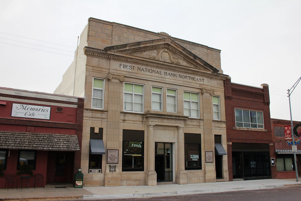 First National Bank Northeast Oakland, NE Tom McLaughlin Flickr