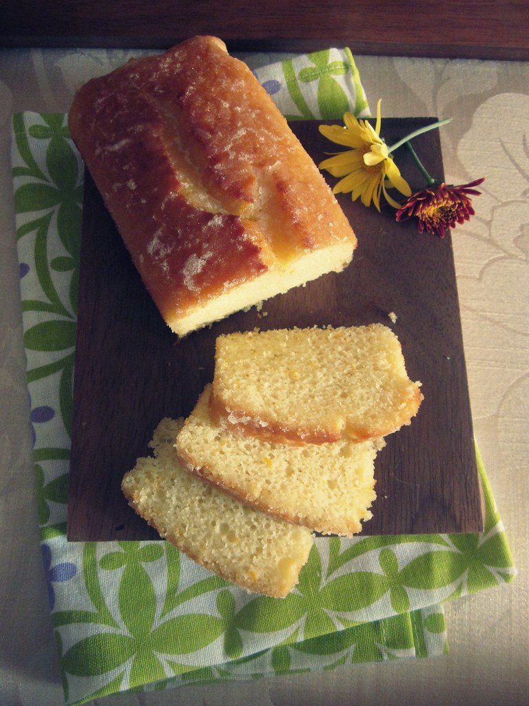 Orange Yogurt Loaf Cake Divya Kudua Flickr