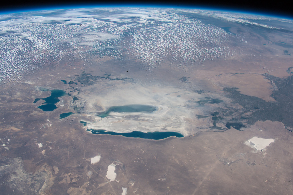 The Aral Sea Der Aralsee The Aral Sea in July 2018. Can … Flickr
