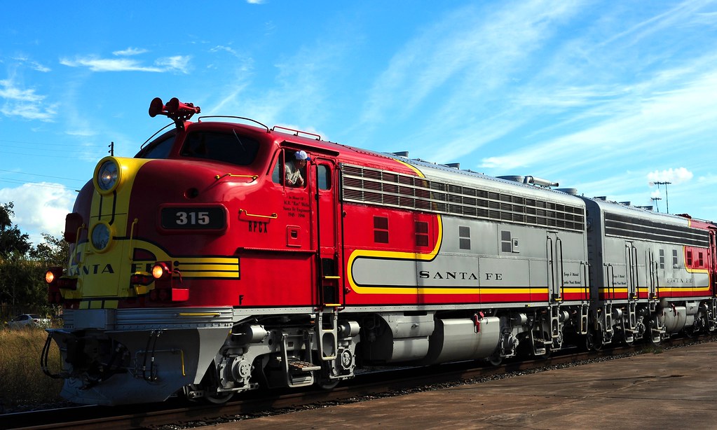 Riding the rails one more time.... The recently restored (… Flickr