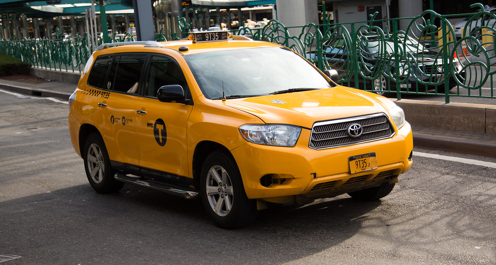 New York City NYC Taxi Cab Toyota Highlander Tor Flickr
