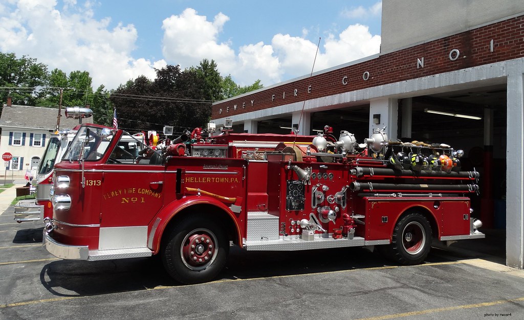 Dewey Fire Co Hellertown PA 1959 American LaFrance (9)… Flickr