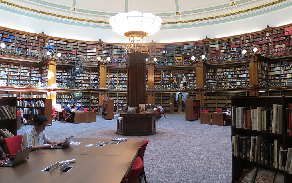 Picton Reading Room, Main Library, Liverpool, England. Flickr
