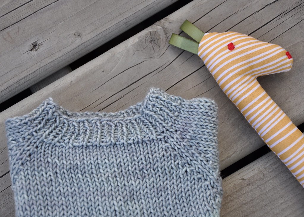 Stripy Wee Flax Tin Can Knits's Flax sweater, with stripes… Flickr