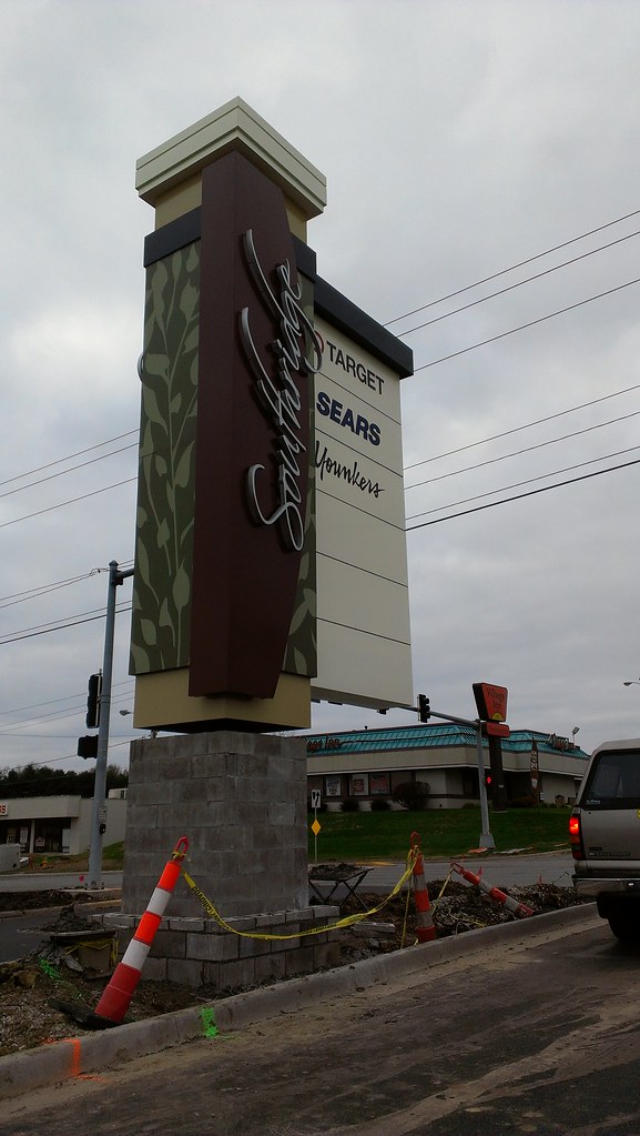 Southridge Mall Des Moines, Iowa Sign by Army Post Road a photo