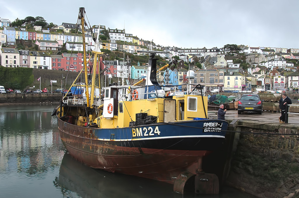 Brixham Harbour area Holiday weekend pics, weather was awf… Flickr