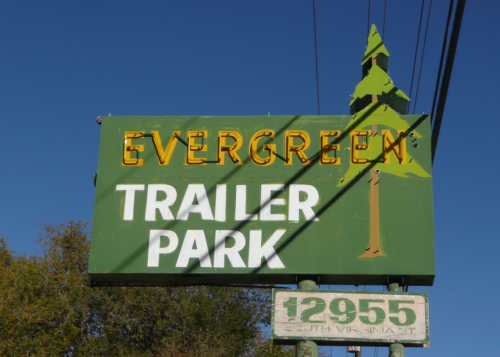 EVERGREEN TRAILER PARK RENO NEVADA 12955 S Virginia St. Frank