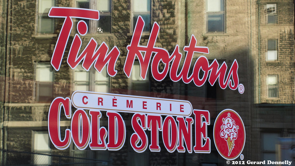 Tim Hortons Crèmerie Cold Stone Location Quebec City (… Flickr